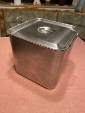 4 Edelstahl Bain Marie groß mit Deckel/ Küche Gastronomie