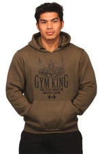 Gym king hoodie - king,