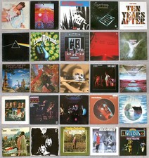 25x LP Prog Blues Rock Vinyl