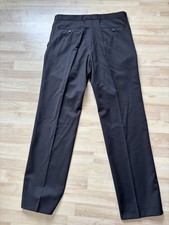 s.Oliver Selection Hose Nadelstreifen Business Schurwolle schwarz Größe 54!!!