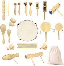 Holz musikinstrumente set 27 - set,,