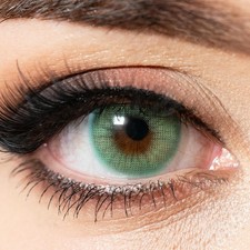Kontaktlinsen farbig grün
