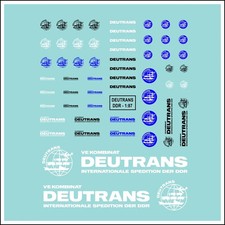 Waterslide Decal 1:87 - DDR VE