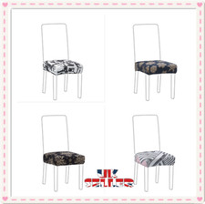 Universal Stretch Solid Esszimmerstuhlbezüge Sitz Schonbezug Party Dekor UK Verkäufer