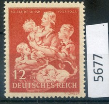 DR 859 Winterhilfswerk 1943 postfrisch ** (5677)