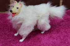 MATTEL BARBIE TIERE SNOWBALL K15 VINTAGE HUND GROß HAUSTIER mit GELENKE RARITÄT