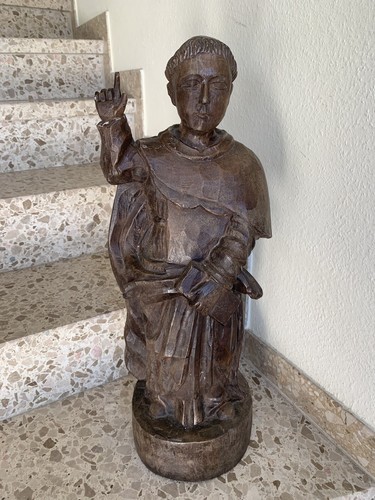 Grosse holzfigur mönch - grosse,