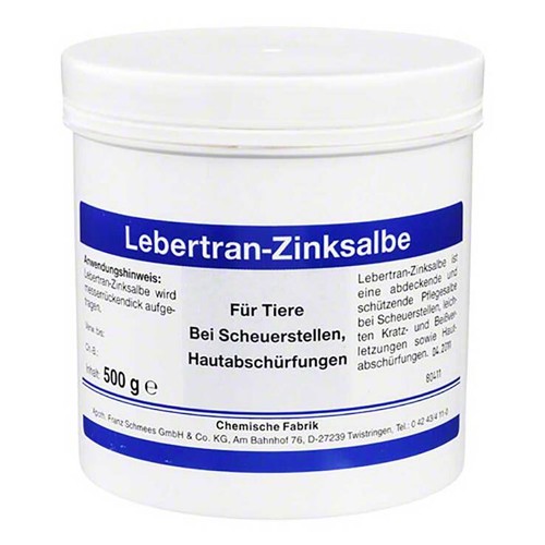 Lebertran zinksalbe vet - zinksalbe, (für