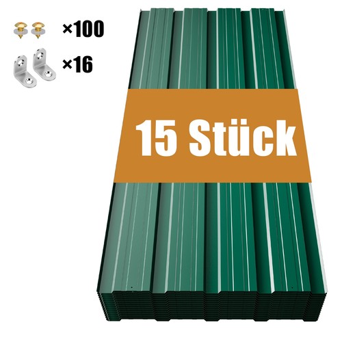 15x dachpaneele bleche - 15x,