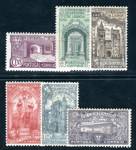 Portugal 1931 553 558 - portugal, *