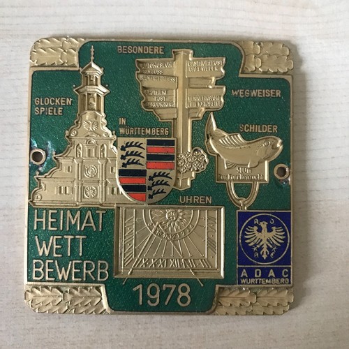 Alte plakette badge - plakette,