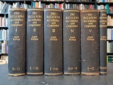 Buch: Die Religion in Geschichte und Gegenwart, 6 Bände, 1927, J. C. B. Mohr