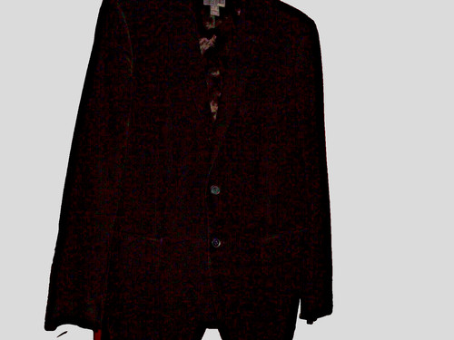 Cordjacke schwarz größe - cordjacke, 50