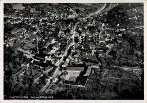 Sandersleben anhalt - ak, in