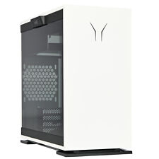 Gaming Gehäuse White Mini-Tower Case / Glas-Seitendeckel / USB 3.0 / Audio / OEM