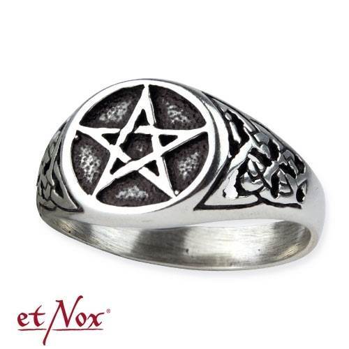 Etnox ring gothic pentagramm - etnox,