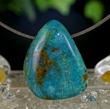 Chrysokoll Anhänger freeform