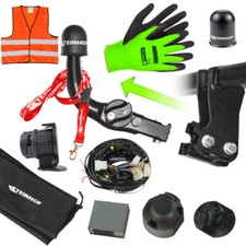 AHK abn.+ES 13p spez für VW Transporter T6 VI Kasten / Minibus ab 15 mit Vorb.