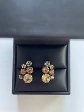 Konplott Ohrringe, Gold Braun