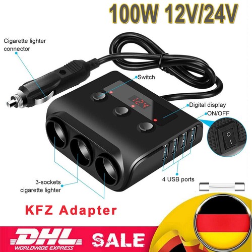 12v 24v kfz adapter - 12v/24v, steckdose