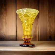  Vase aus mundgeblasenem Glas