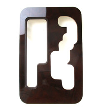 Original NEU Mercedes R170 R129 Schalt Kulisse Schaltkulisse Holz Wurzelnuss