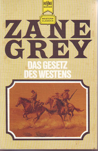 Das gesetz des westens - das, zane
