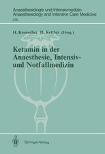 Ketamin in der Anaesthesie