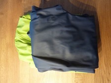 BMS  Matschhose und Jacke Blau/grün 128 für Jungen oder Mädchen neuwertig