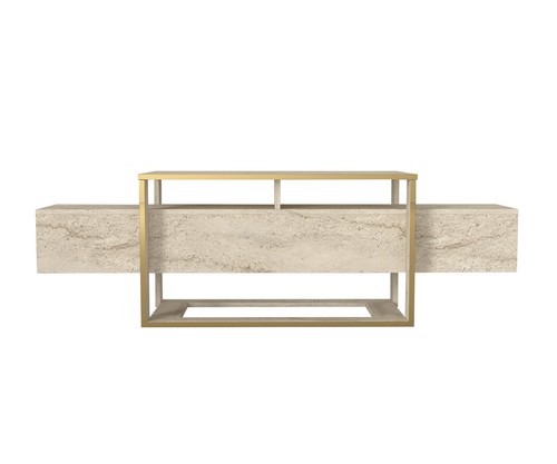 Lowboard beige granit optik - lowboard,