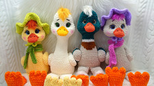 Amigurumi gehäkelt, Ente