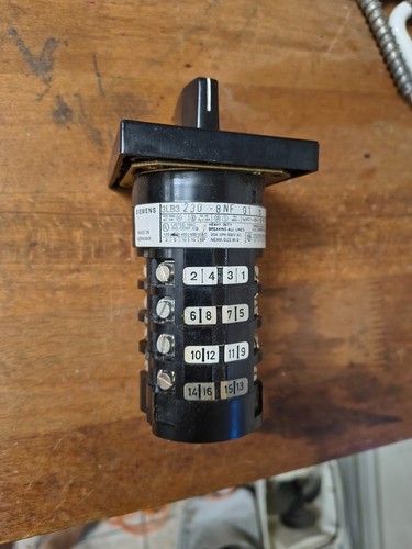 Siemens nockenschalter - nockenschalter, /