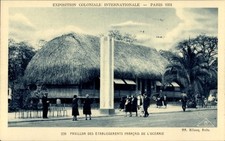 Ak Paris, Kolonialausstellung