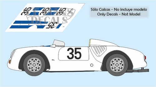 Decals porsche 550 - porsche,
