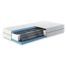 Matratze 160x200 180x200 - Taschenfederkern + Gelschaum H3 - 5 Zonen - 18 cm