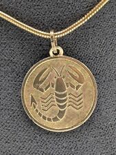 Gold Sternzeichen Anhänger Skorpion 8K/0,333 Gelbgold