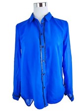 S. Oliver Bluse Damen Gr. 36 Blau Asymmetrisch Rayan Odyll Fashion Hero Langarm 