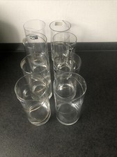 8 Longdrinkgläser Leonardo Strada Spirale Gold Goldspirale