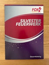 Alter FOXX FEUERWERK Katalog für 2015 mit 51 Seiten Pyro Silvester