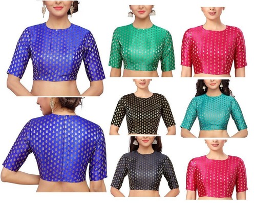Brokat bluse bollywood - brokat,