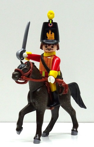 Garde reiter rot - reiter, husar