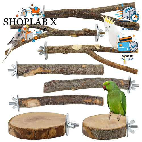 Sitzstangen holz stück - 8,