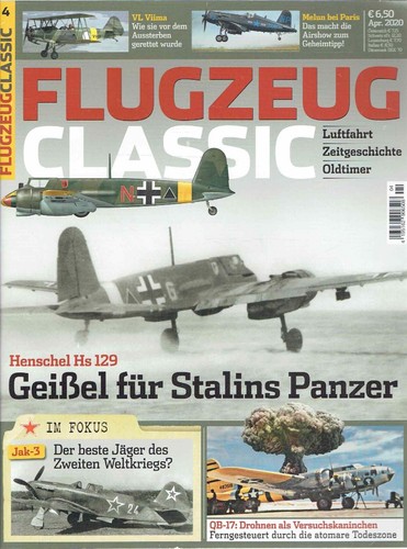 Flugzeug classic 2020 hs - flugzeug, 2020/04