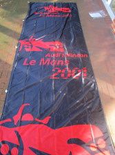 Große Fahne / Flagge Audi Le Mans 2001 ca. 400 x 150 cm