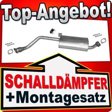 Mittelschalldämpfer für OPEL