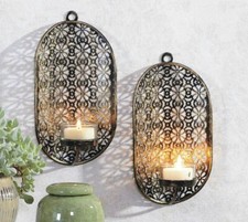 2er Set Wandkerzenhalter