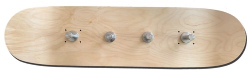 Skateboard garderobe edelstahl - garderobe,