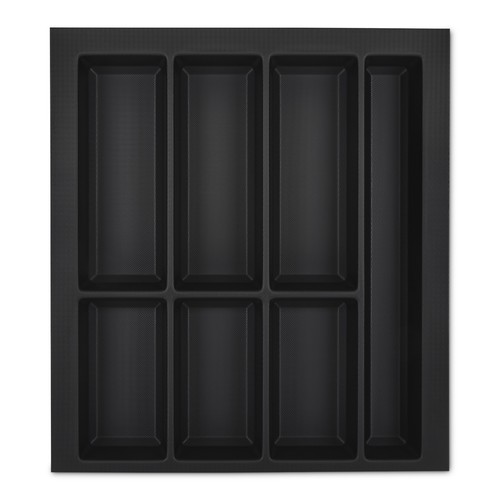 Besteckeinsatz 500 schwarz - mm,