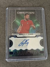 Gonçalo Ramos Auto /199 Portugal Panini Obsidian
