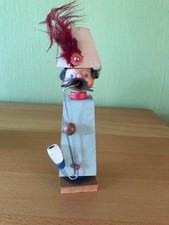 Erzgebirge Antik Räuchermann DDR 19cm geräuchert 